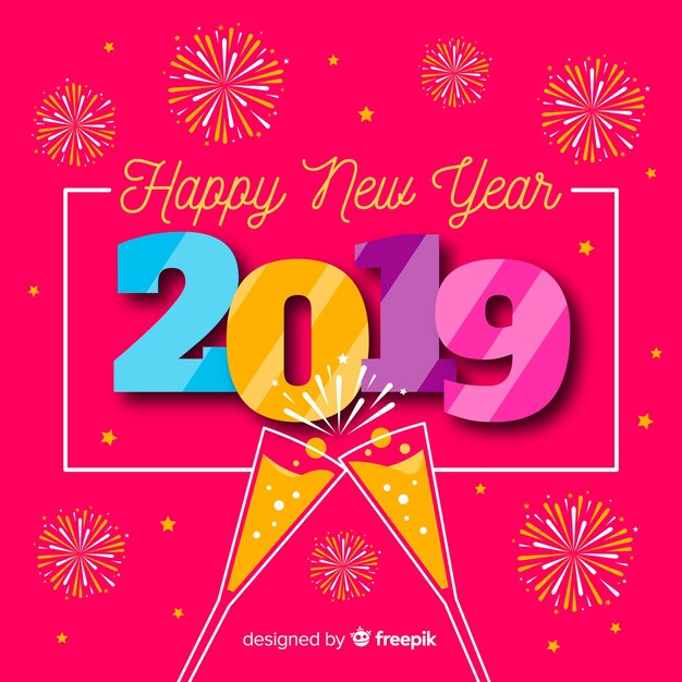 Fondo de año nuevo 2019