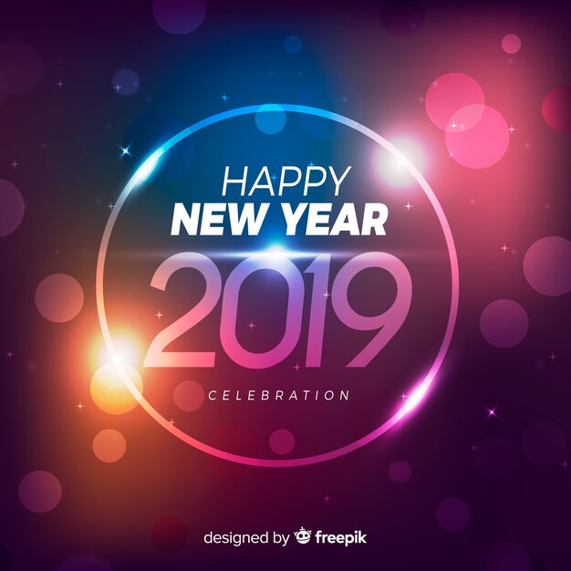 Fondo de año nuevo 2019