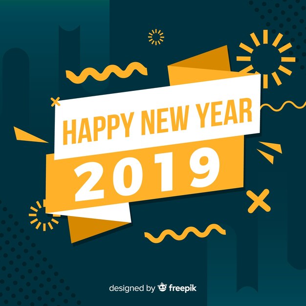 Fondo de año nuevo 2019