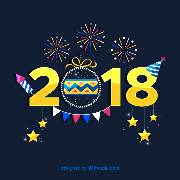 Fondo de año nuevo
