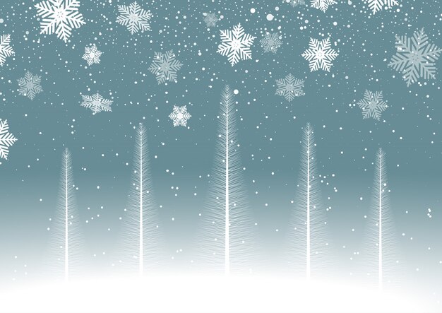 Fondo del arbol de navidad
