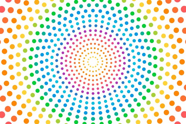 Fondo de arco iris de diseño plano