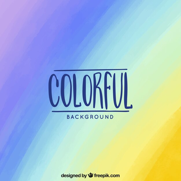 Fondo de arco iris con muchos colores