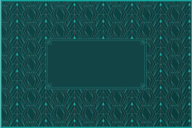 Fondo art deco de diseño plano
