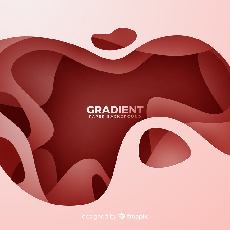 Vector gratuito fondo de arte de papel degradado