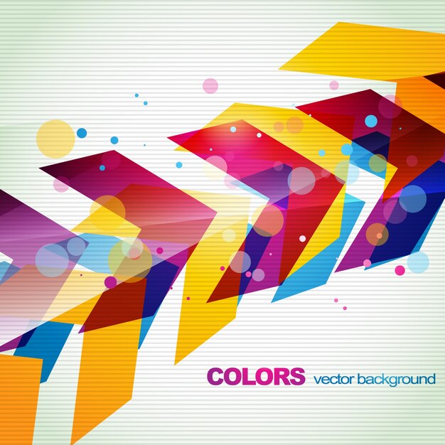 Fondo artístico colorido