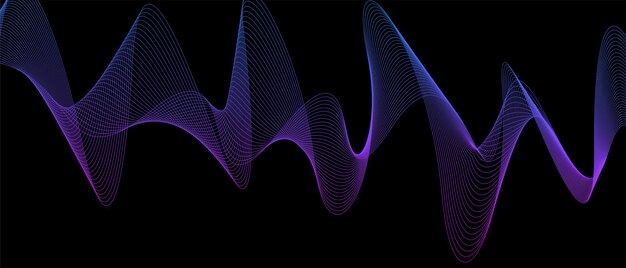fondo artístico de línea azul