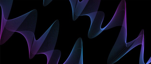fondo artístico de línea azul