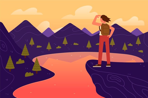 Fondo de aventura