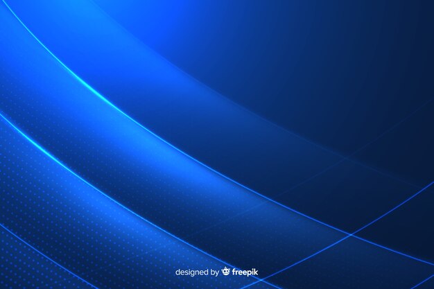 Fondo azul abstracta tecnología