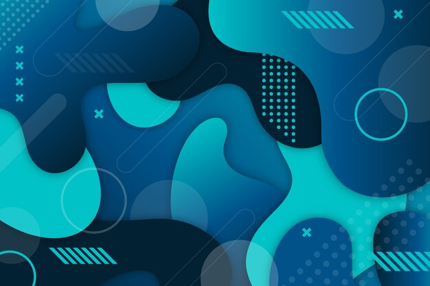 Fondo azul abstracto clásico