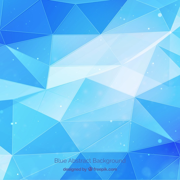 Fondo azul abstracto