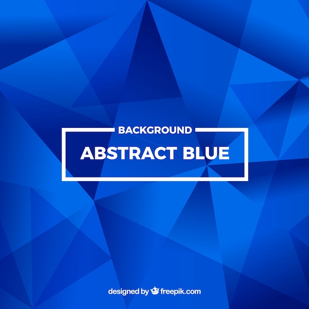 Fondo azul abstracto