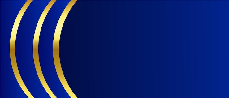 Vector gratuito fondo azul banner diseño moderno