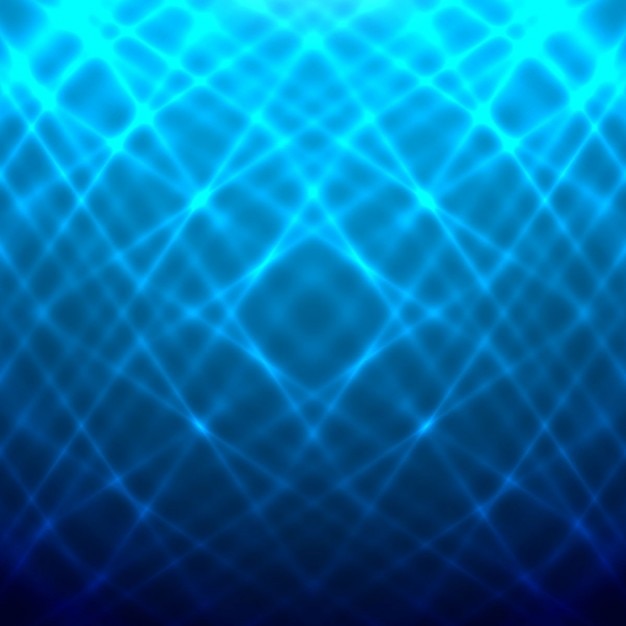 Vector gratuito fondo azul brillante con líneas abstractas