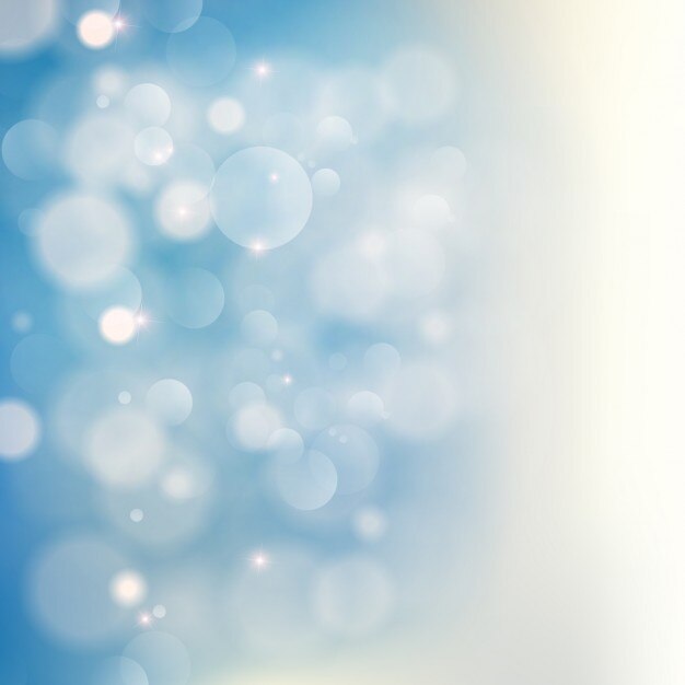Fondo azul de círculos