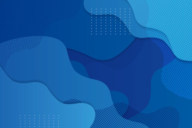 Fondo azul clásico abstracto