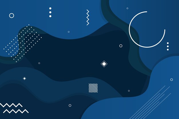 Fondo azul clásico abstracto