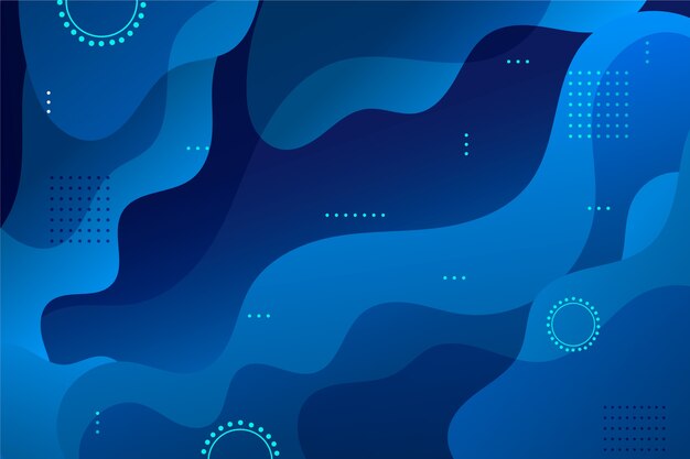 Fondo azul clásico abstracto