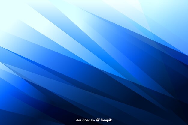 Fondo azul con formas abstractas
