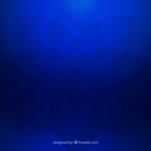 Vector gratuito fondo azul con formas geométricas