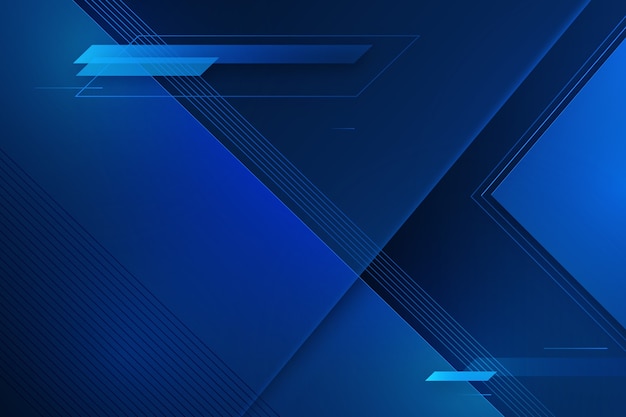 Fondo azul glitched futurista con espacio de copia