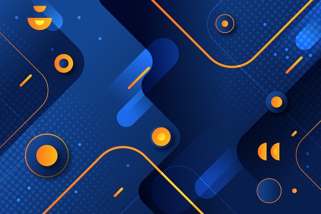 Fondo azul en gradiente