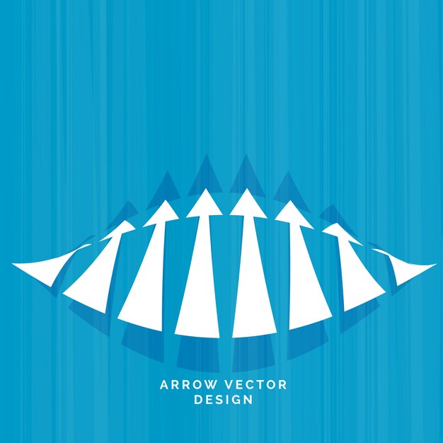 fondo azul hecho con flechas