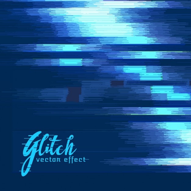 Fondo azul oscuro, efecto de fallo
