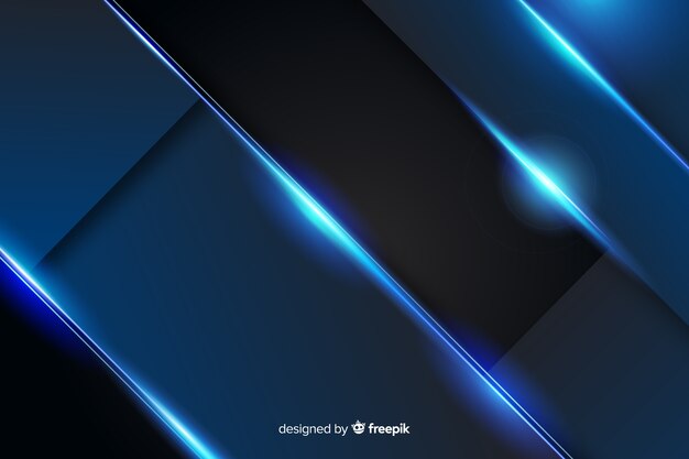 Fondo azul oscuro metálico abstracto