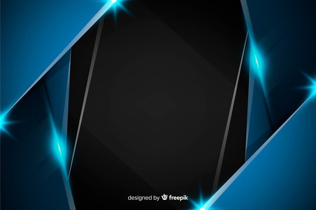 Fondo azul oscuro metálico abstracto
