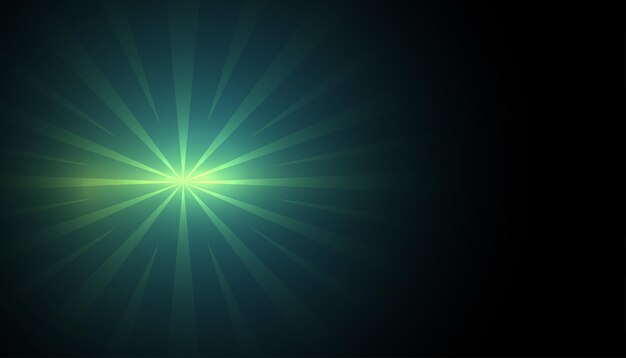 Fondo azul con vector de diseño de efecto de luz brillante