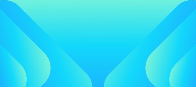 Fondo azul y verde abstracto moderno con elementos elegantes ilustración vectorial