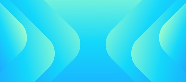 Fondo azul y verde abstracto moderno con elementos elegantes ilustración vectorial
