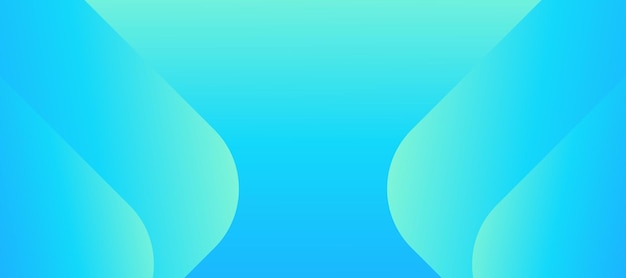 Fondo azul y verde abstracto moderno con elementos elegantes ilustración vectorial