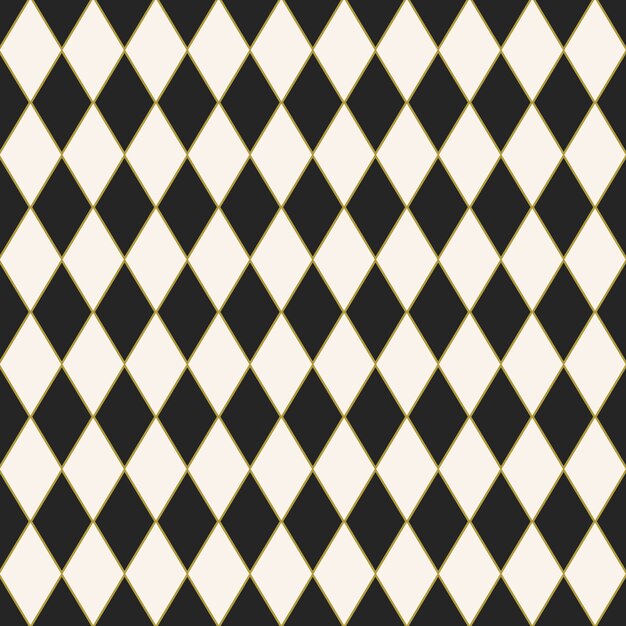 Fondo de azulejos sin fisuras con un diseño de patrón de arlequín