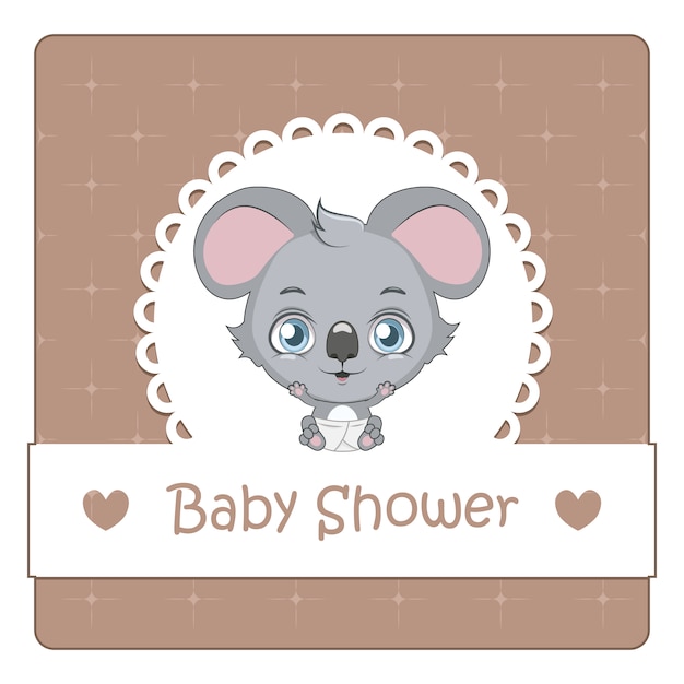 Vector gratuito fondo de baby shower