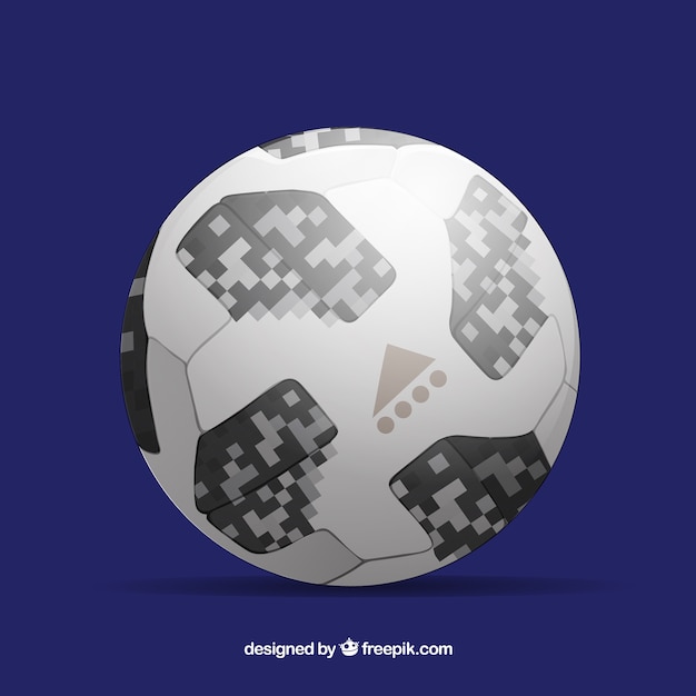 Vector gratuito fondo de balón de fútbol