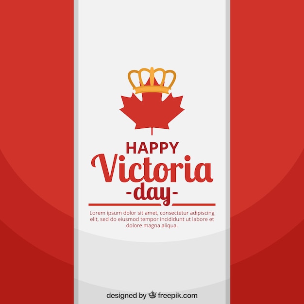 Vector gratuito fondo de bandera de canadá para el día de la victoria