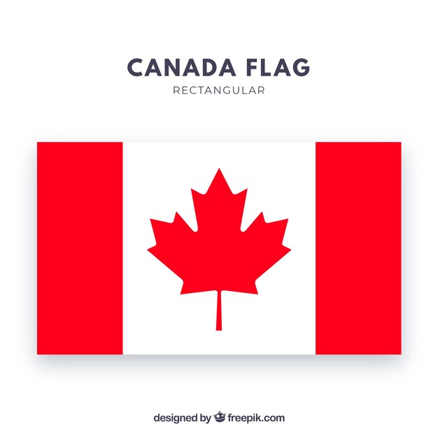 Fondo de bandera canadiense