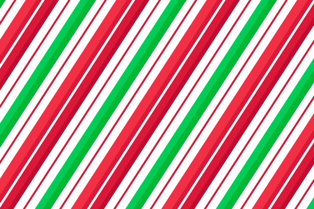 Fondo de bastón de caramelo de diseño plano