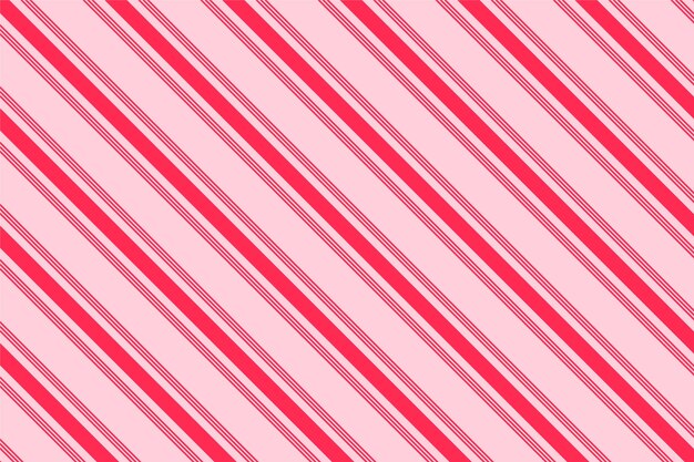 Fondo de bastón de caramelo de diseño plano