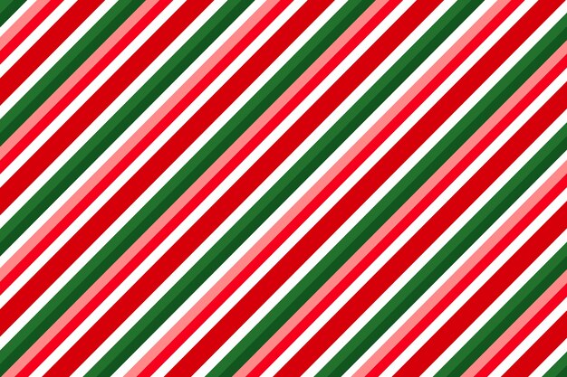 Fondo de bastón de caramelo de diseño plano