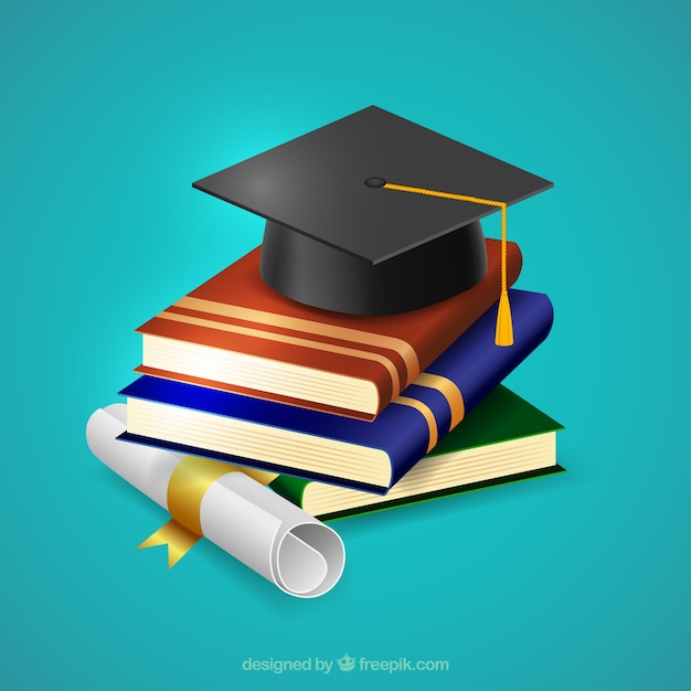 Búho Con Sombrero De Graduación Y Libros. Página De Libro Para Colorear En  Blanco Y Negro. Ilustraciones svg, vectoriales, clip art vectorizado libre  de derechos. Image 78622211