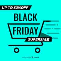 Vector gratuito fondo black friday fluorescente