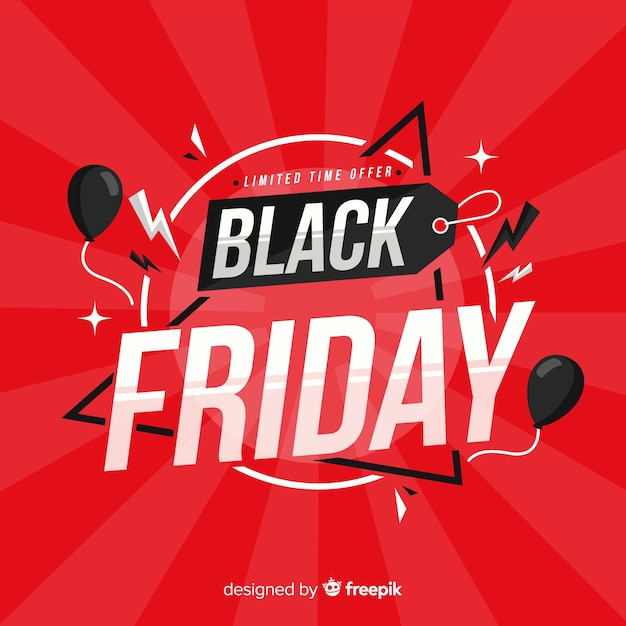 Vector gratuito fondo de black friday