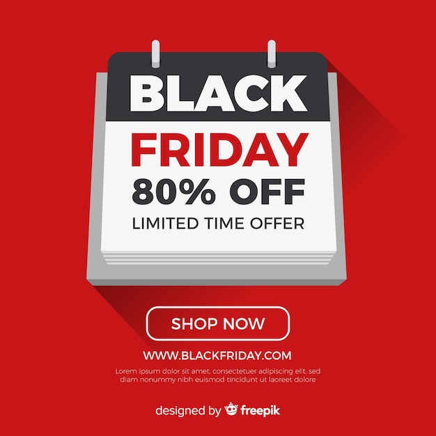 Vector gratuito fondo de black friday