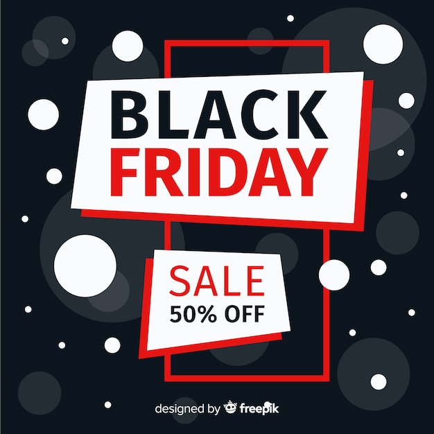 Vector gratuito fondo de black friday