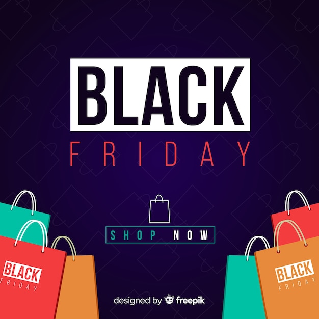 Vector gratuito fondo de black friday