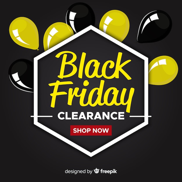 Vector gratuito fondo de black friday